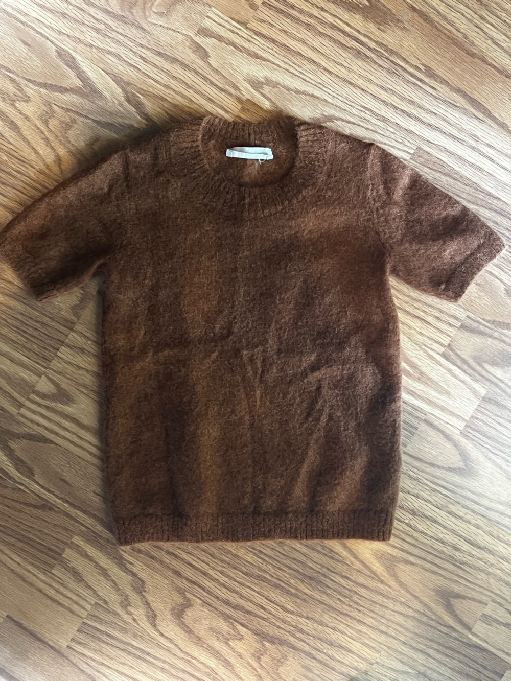 Everlane Womans Brown Crewneck Sweater